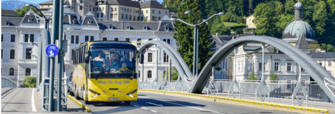Autobus turistico della città di Salisburgo, uno o due giorni